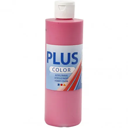 Plus Color Askartelumaali, Fuksia, 250 ml/1 pullo