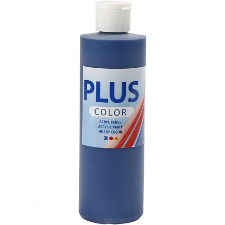 Plus Color -askartelumaali, laivastonsininen, 250 ml/1 pullo