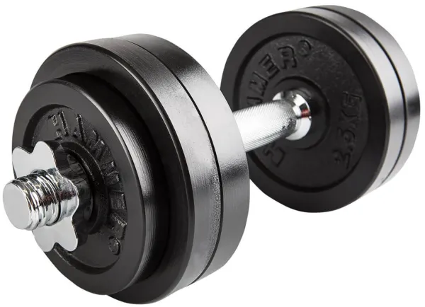 Finnlo Dumbbell Set Black Säädettävä Käsipaino 15kg