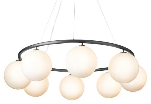 Nuura Miira 8 Pyöreä Kynttelikkö Rock Grey/Opal White